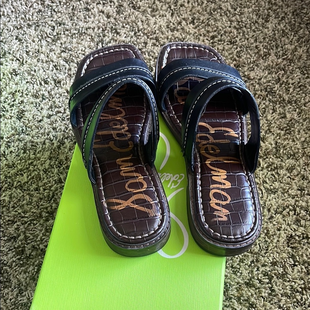 Sam Edelman Women's Haydee Slide Sandal, Black - Picture 5 of 11